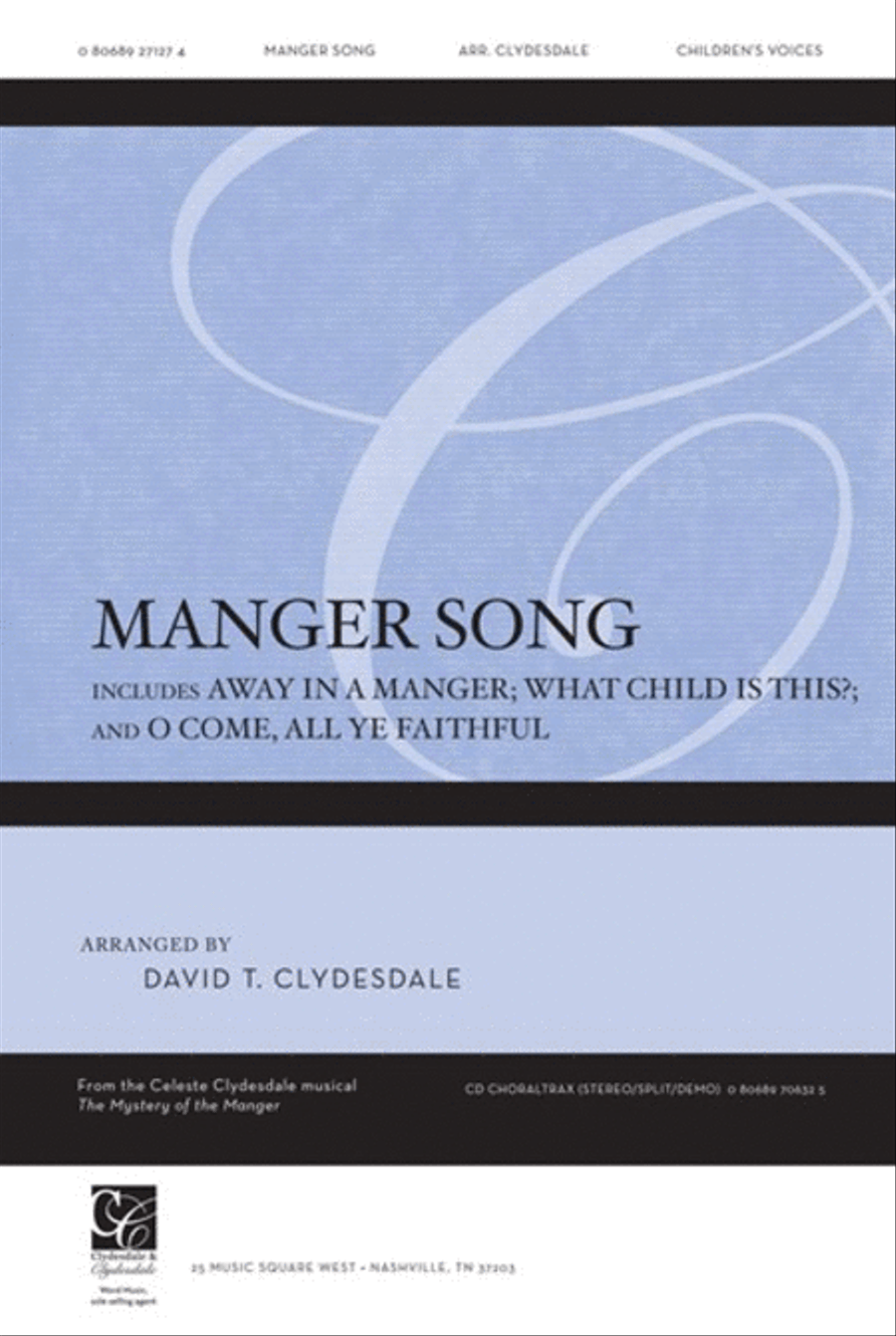 Manger Song - Anthem Unison Choir scores gallery preview page 1