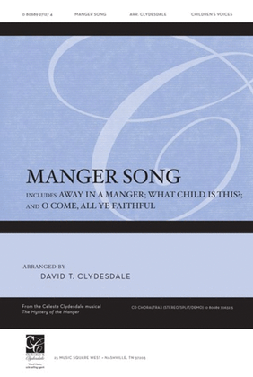 Book cover for Manger Song - Anthem
