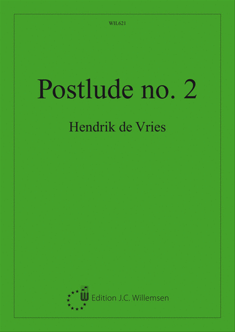 Postlude no. 2 Organ scores gallery preview page 1