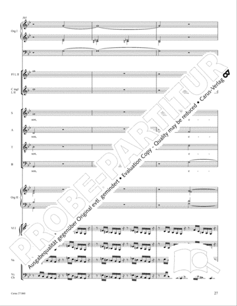 Messe a quatre voix 4-Part scores gallery preview page 38
