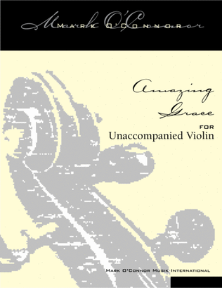Book cover for Amazing Grace (unaccompanied violin)