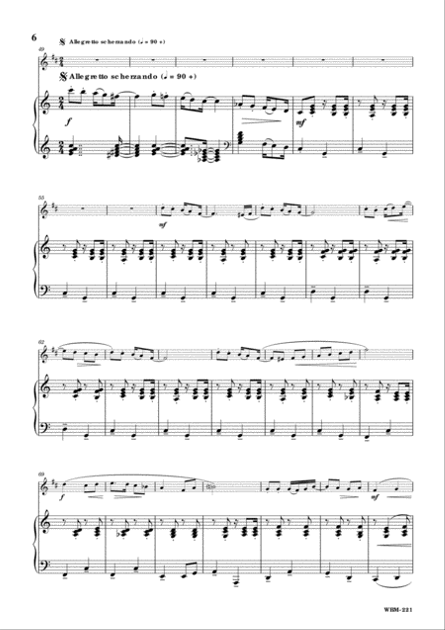 Romance et Petite Danse Latine Trumpet Solo scores gallery preview page 4