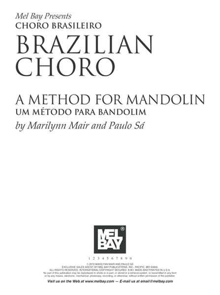 Brazilian Choro: A Method for Mandolin and Bandolim image number null