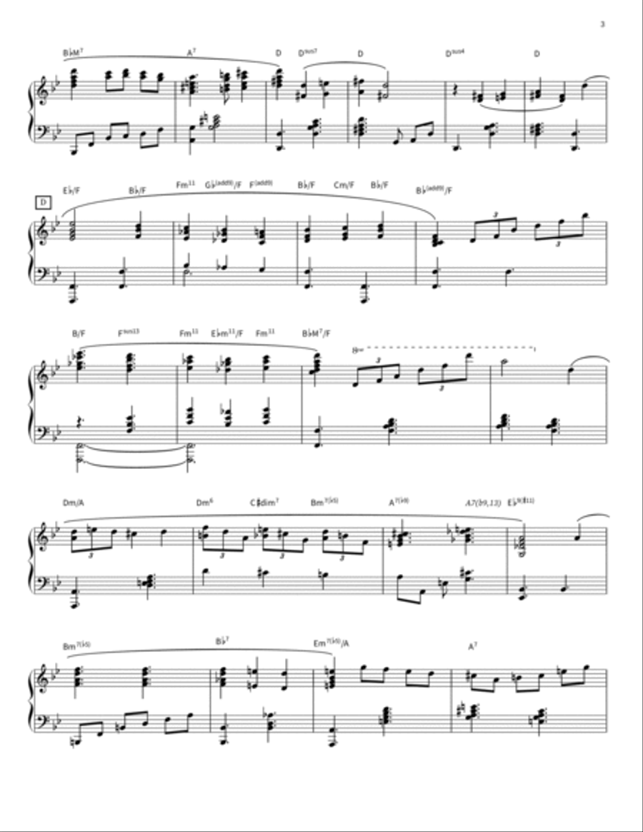 Merry Go Round Of Life Piano Solo scores gallery preview page 3