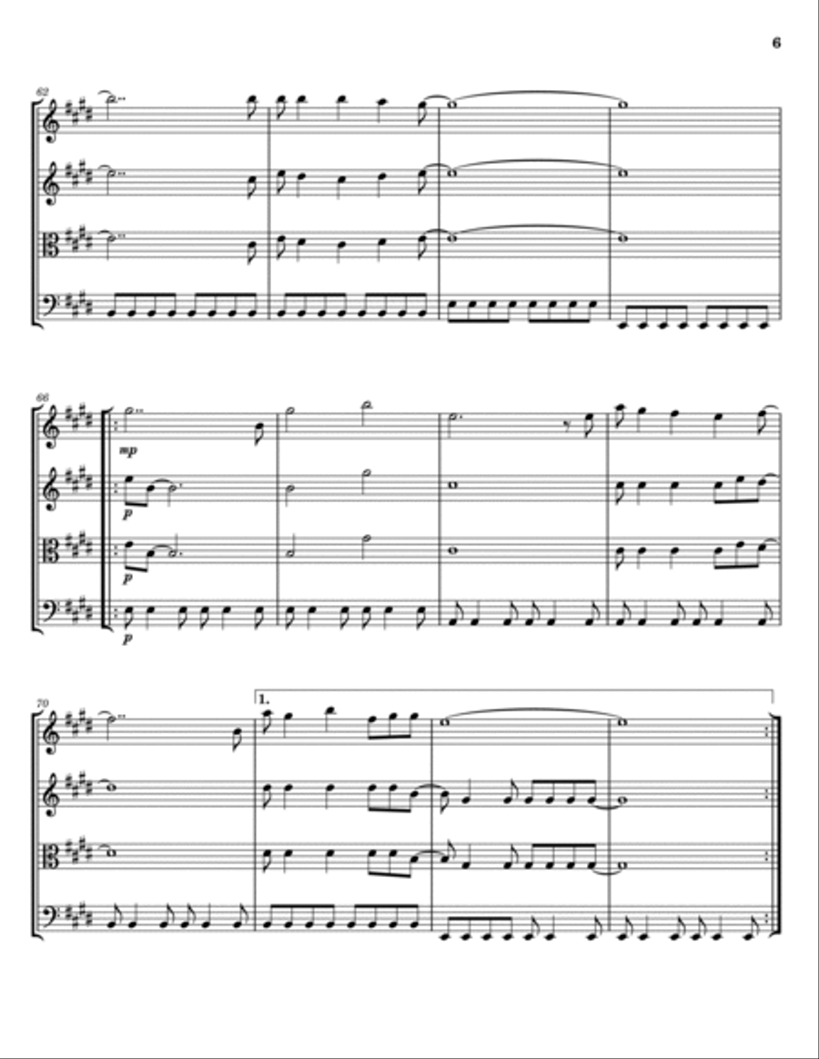 Dreams Dreams String Trio scores gallery preview page 6