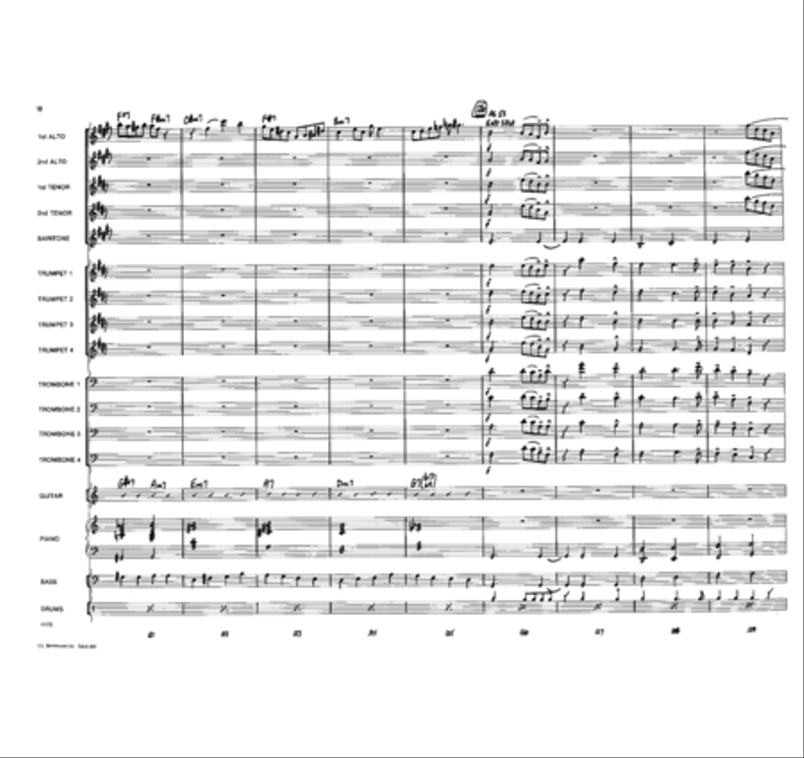 One For Woody Jazz Ensemble scores gallery preview page 17