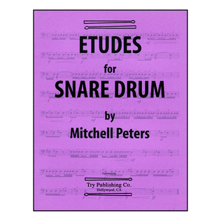 Book cover for Etudes For Snare Drum