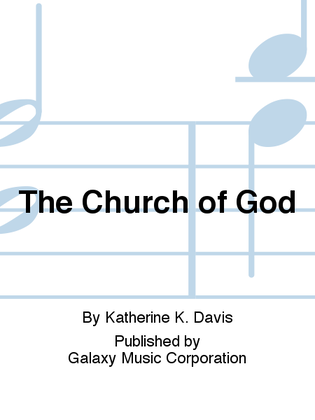 Book cover for The Church of God