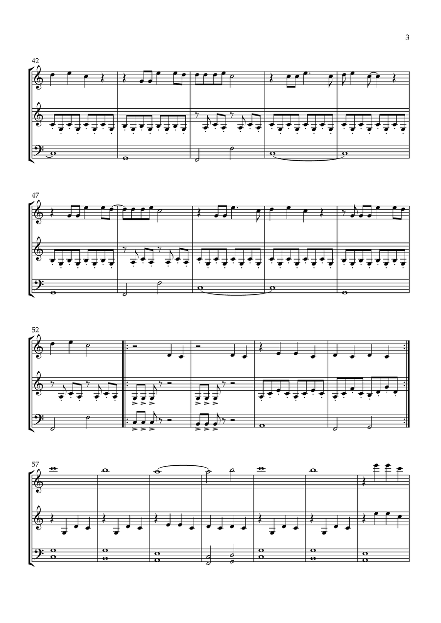 First Date String Trio scores gallery preview page 3