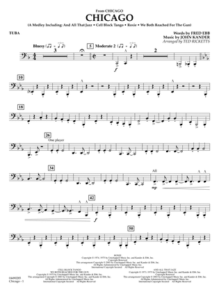 Chicago (arr. Ted Ricketts) - Tuba