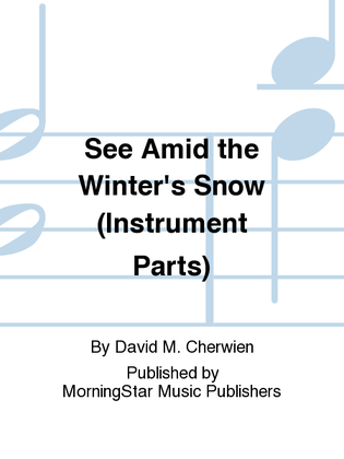 See Amid the Winter's Snow (Flute/Harp Parts)