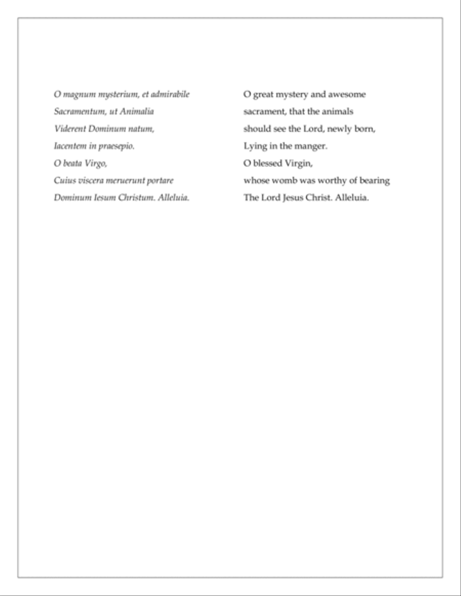 O Magnum Mysterium O Magnum Mysterium Woodwind Ensemble scores gallery preview page 2