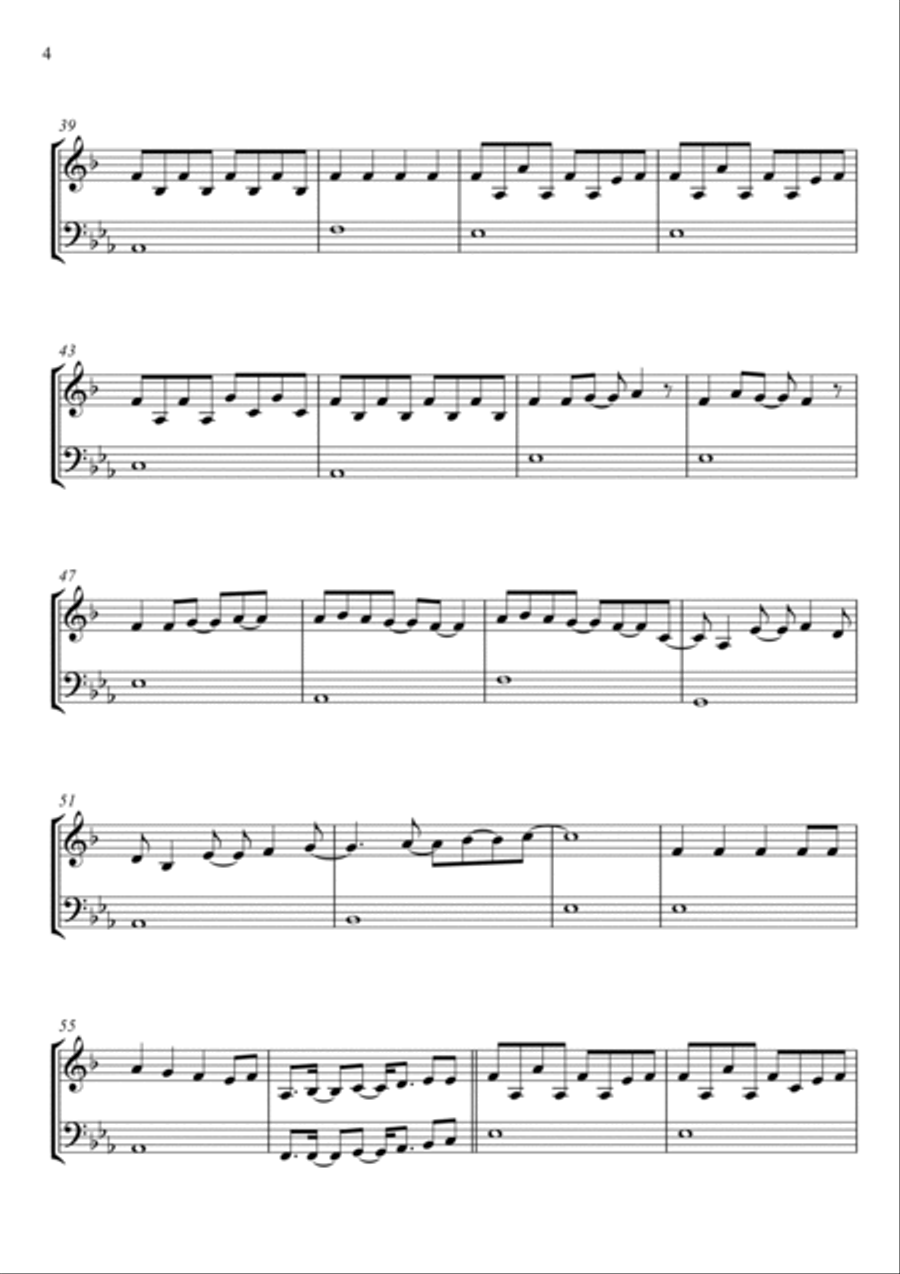 The Climb The Climb Brass Duet scores gallery preview page 4