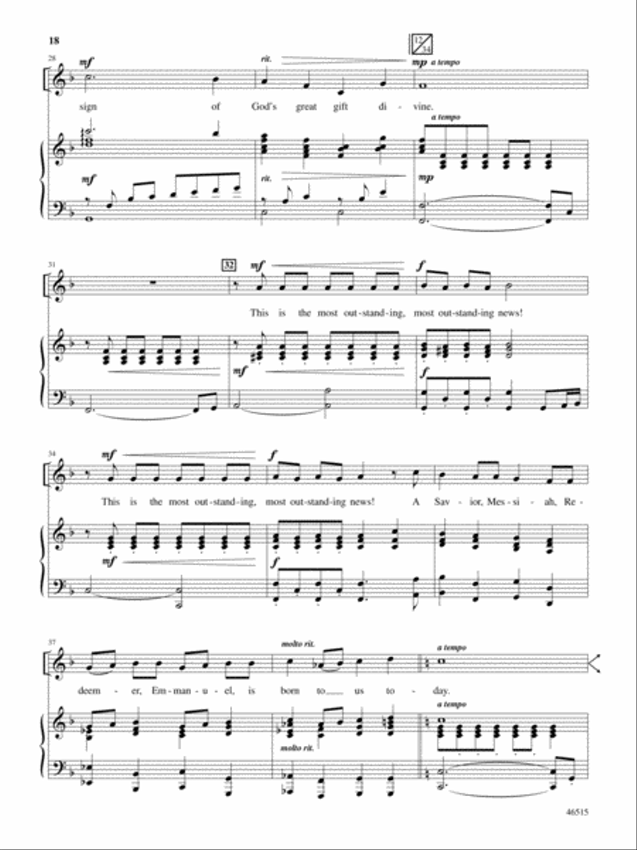 Out Standing in Their Field Choir scores gallery preview page 22