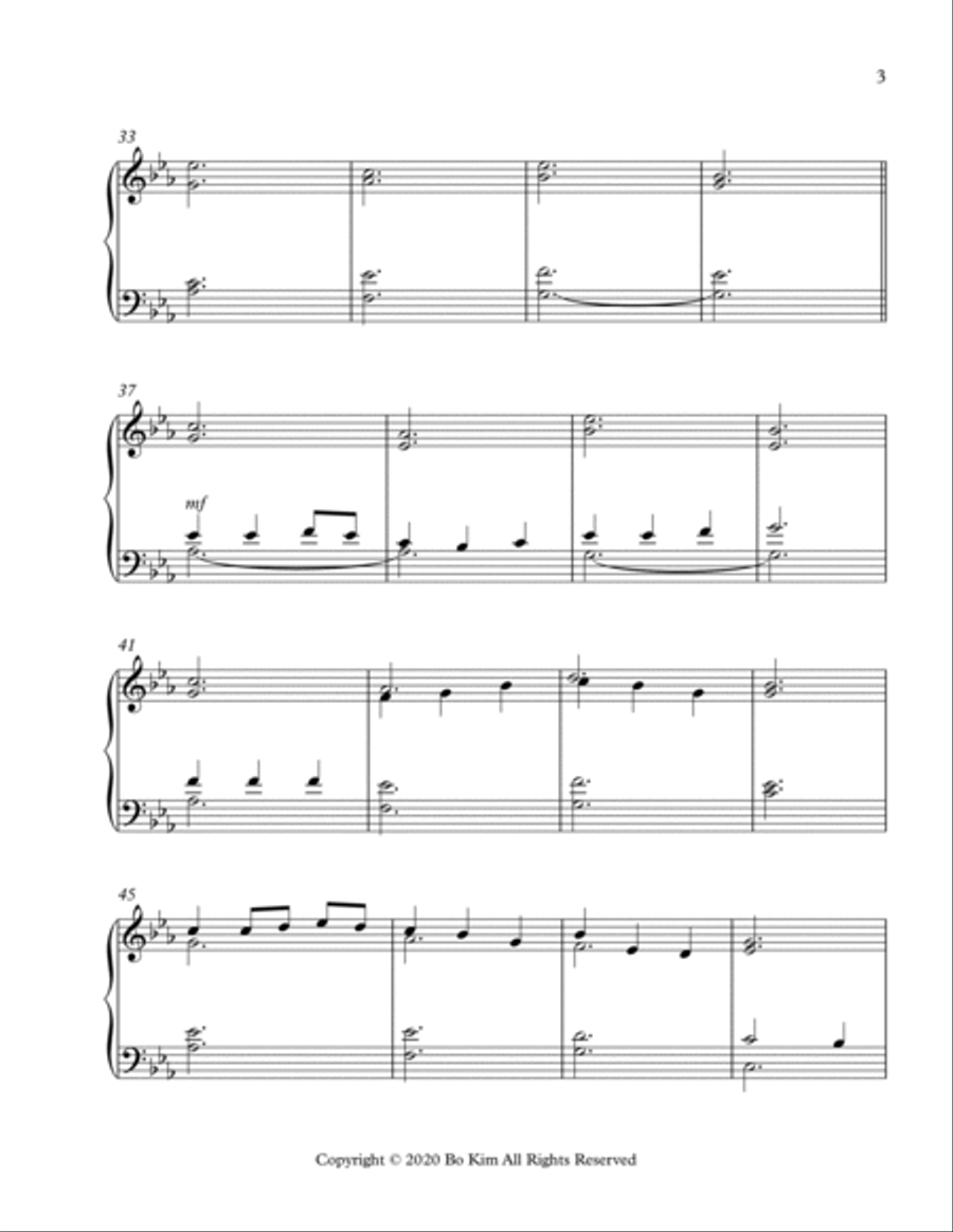 Prayer of St. Patrick (Be Thou My Vision) Piano Solo scores gallery preview page 3