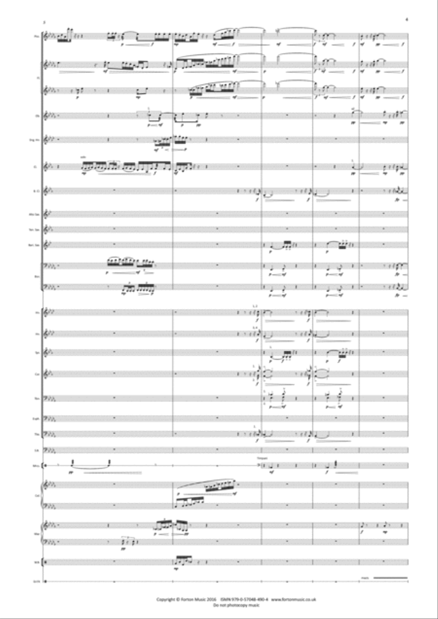 Leaves upon the Wind Leaves upon the Wind Set of Parts scores gallery preview page 5