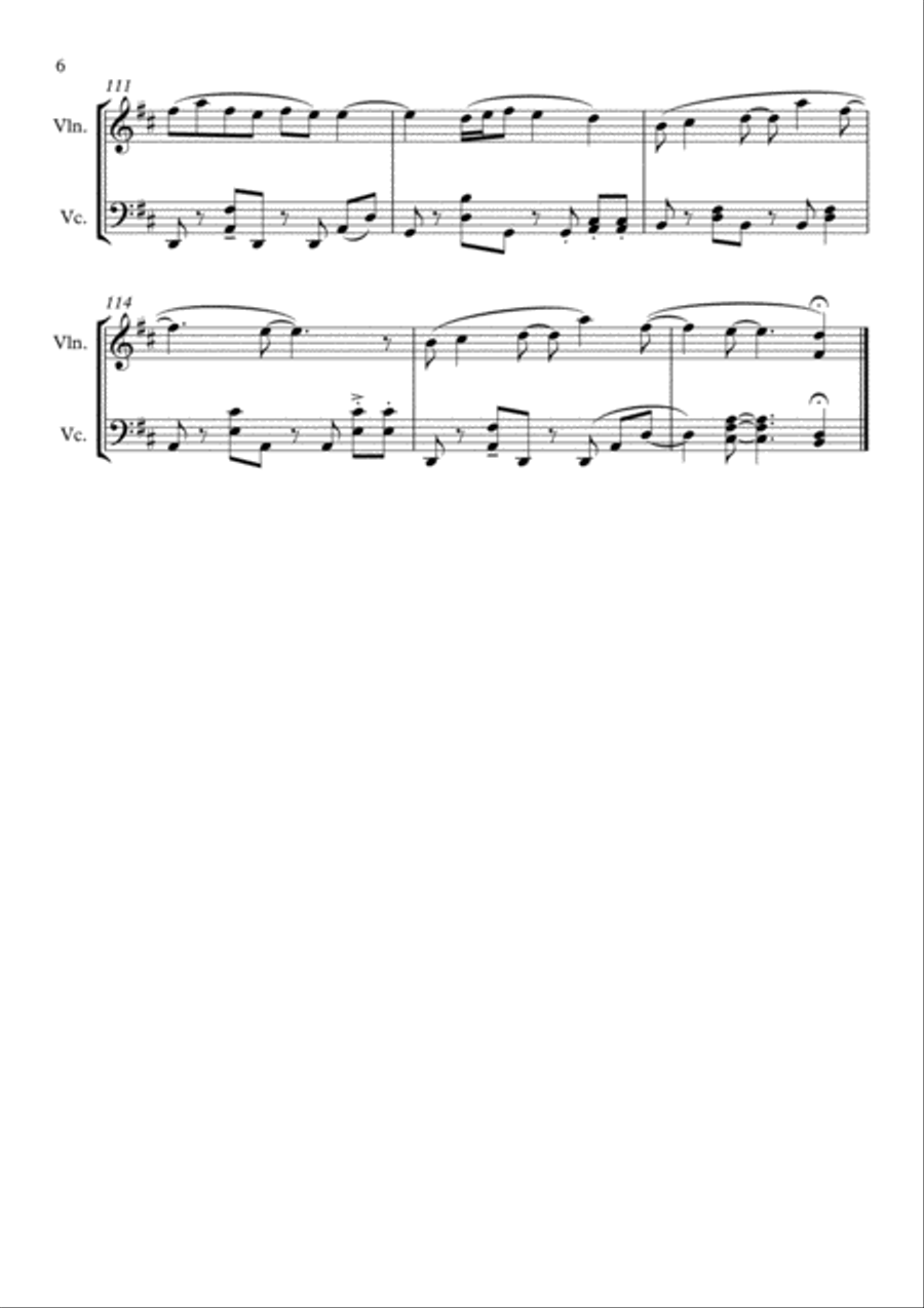Stitches String Duet scores gallery preview page 6