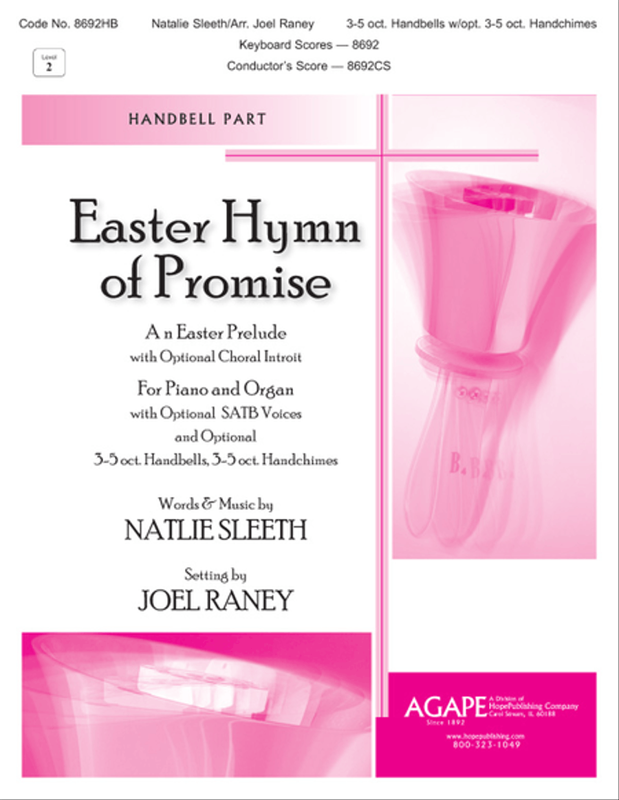 Easter Hymn of Promise Choir scores gallery preview page 1