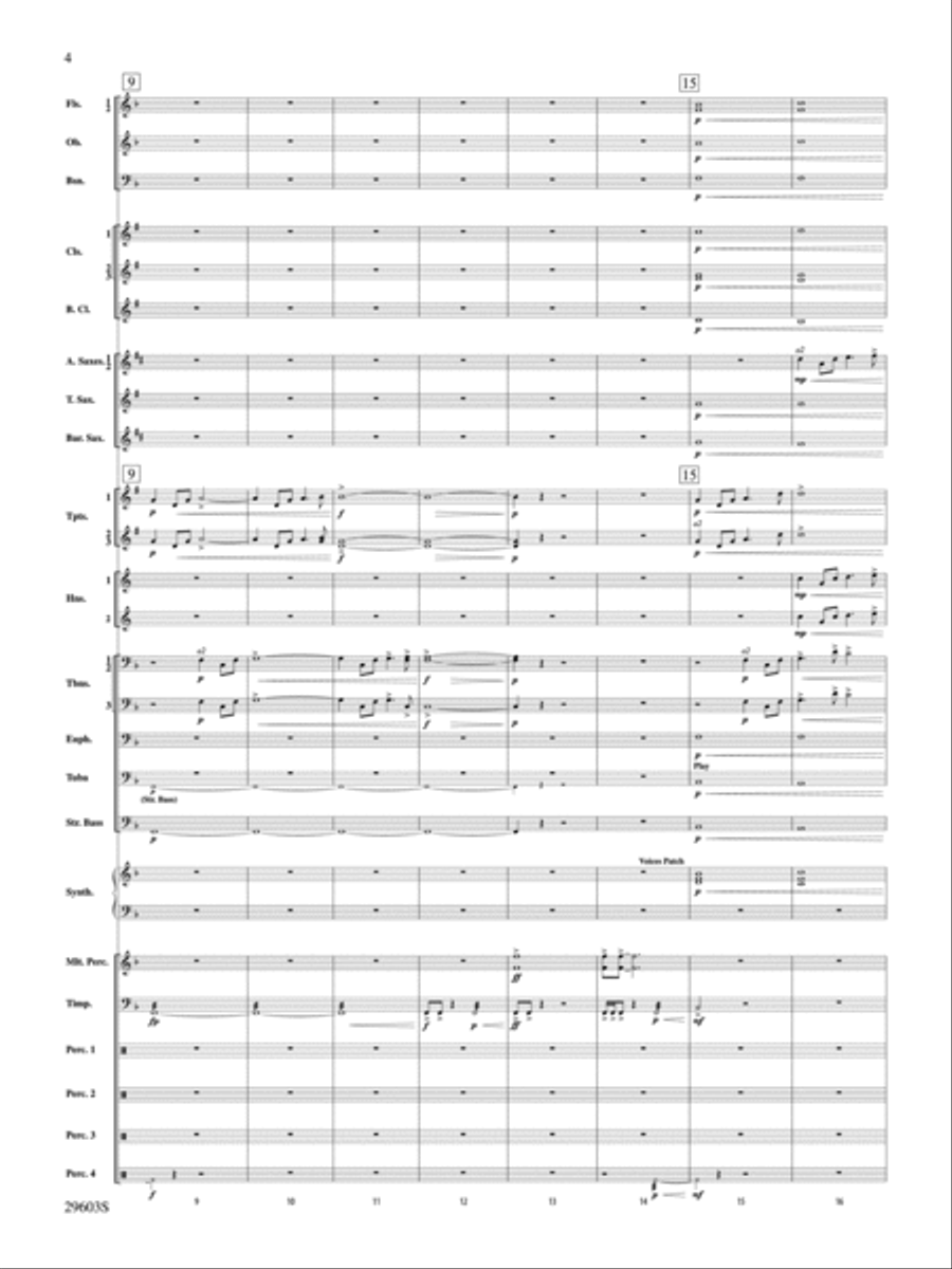 Dillon's Flight Concert Band scores gallery preview page 23