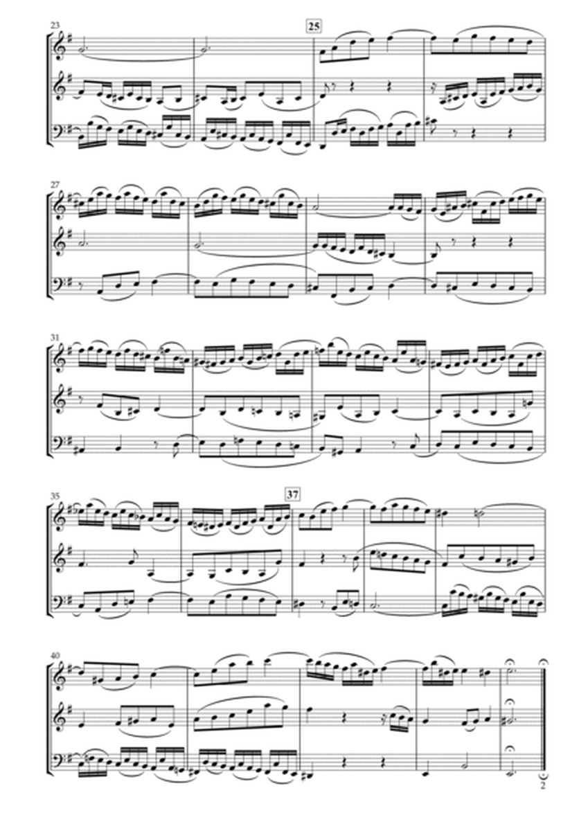 Sinfonia No.7 BWV.793 for Two Violins & Violoncello image number null