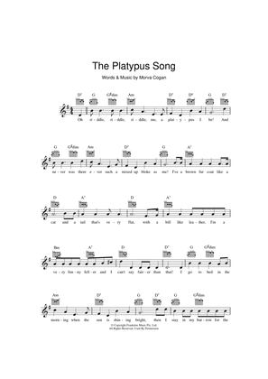 The Platypus Song