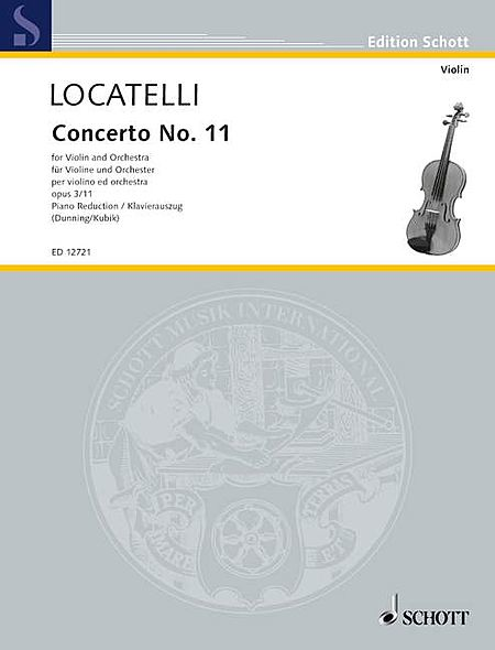 Pietro Antonio Locatelli: Concerto No. 11 in A Major, Op. 3