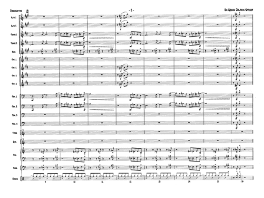 On Green Dolphin Street: Score Jazz Ensemble scores gallery preview page 4