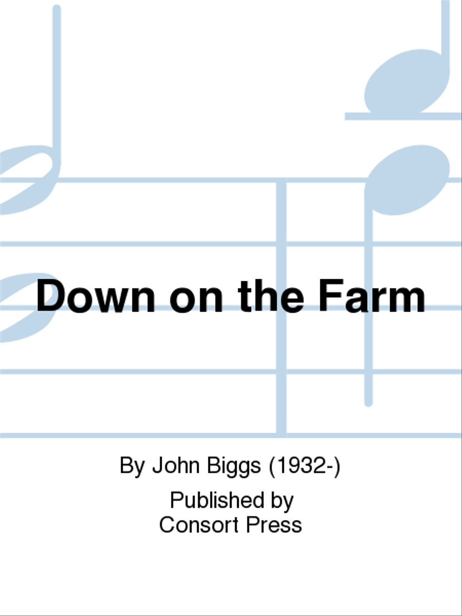 Down on the Farm Easy Piano scores gallery preview page 1