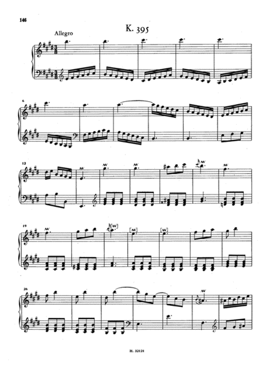Scarlatti- Sonata in E major K395- L65( Original Version) image number null