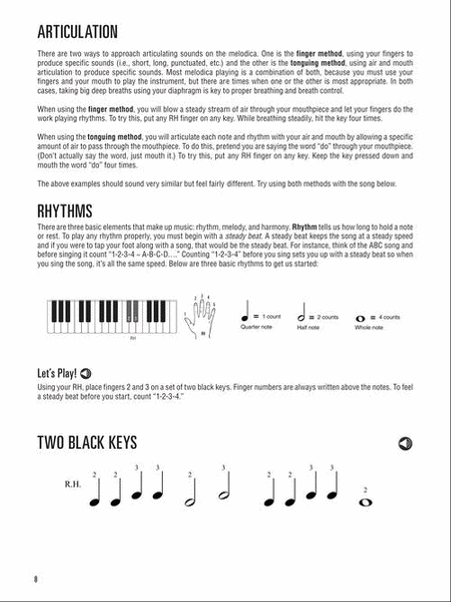 Hal Leonard Melodica Method Collection / Songbook scores gallery preview page 9