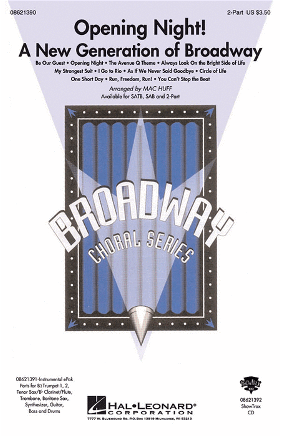 Opening Night Opening Night 2-Part scores gallery preview page 1
