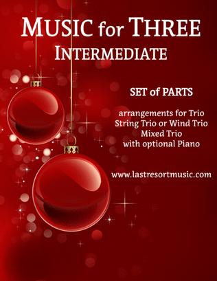 Book cover for The Twelve Days of Christmas for Strings or Piano Trio (or Wind Trio or Mixed Trio)