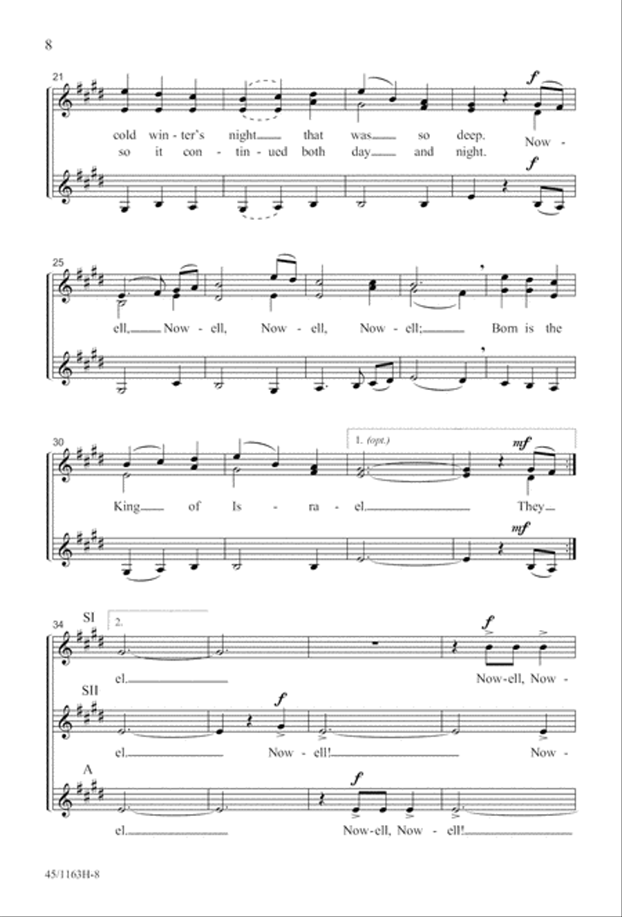 A-Caroling We Go! A-Caroling We Go! SSA scores gallery preview page 8