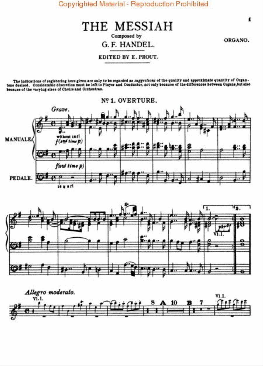 Messiah (Oratorio, 1741) Choir scores gallery preview page 2
