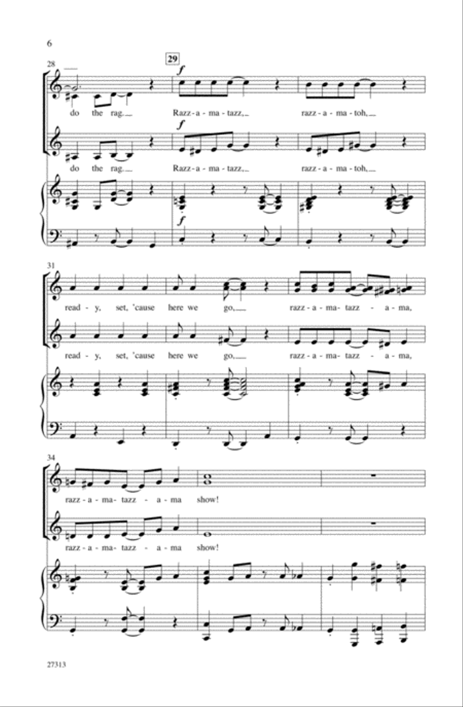 Razzamatazz SSA scores gallery preview page 4
