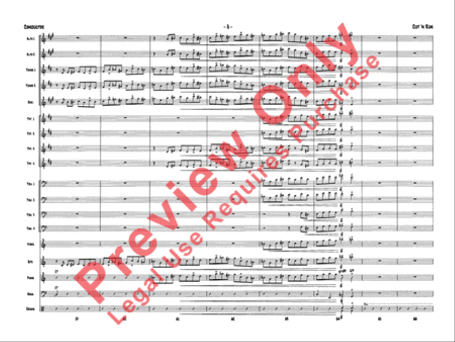 Cut 'n Run Jazz Ensemble scores gallery preview page 11