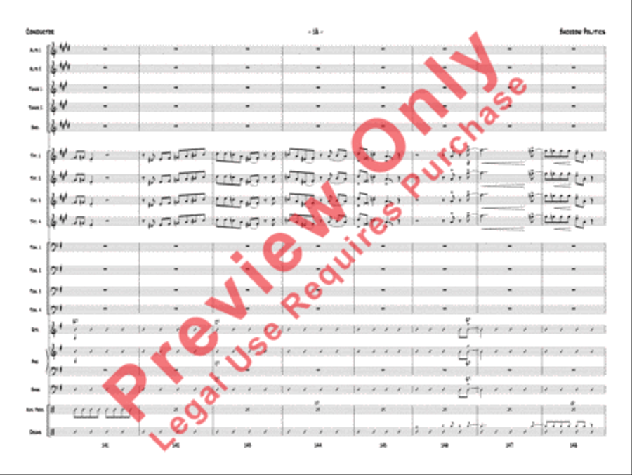 Backrow Politics Backrow Politics Jazz Ensemble scores gallery preview page 21