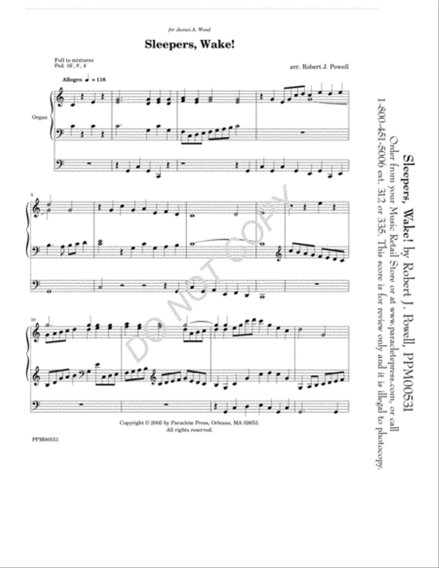 Five Advent Preludes Five Advent Preludes Organ scores gallery preview page 2