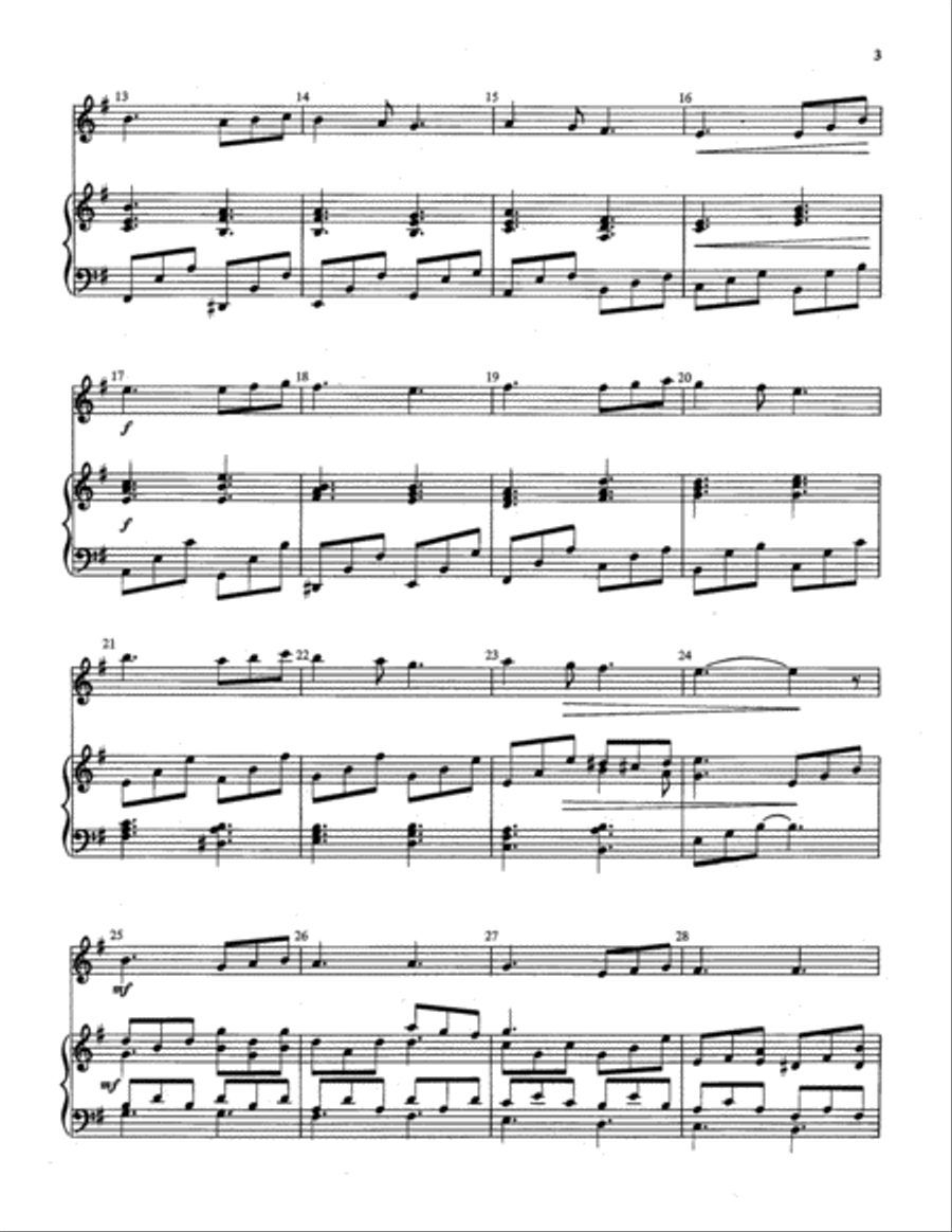O the Deep, Deep Love of Jesus Percussion scores gallery preview page 3