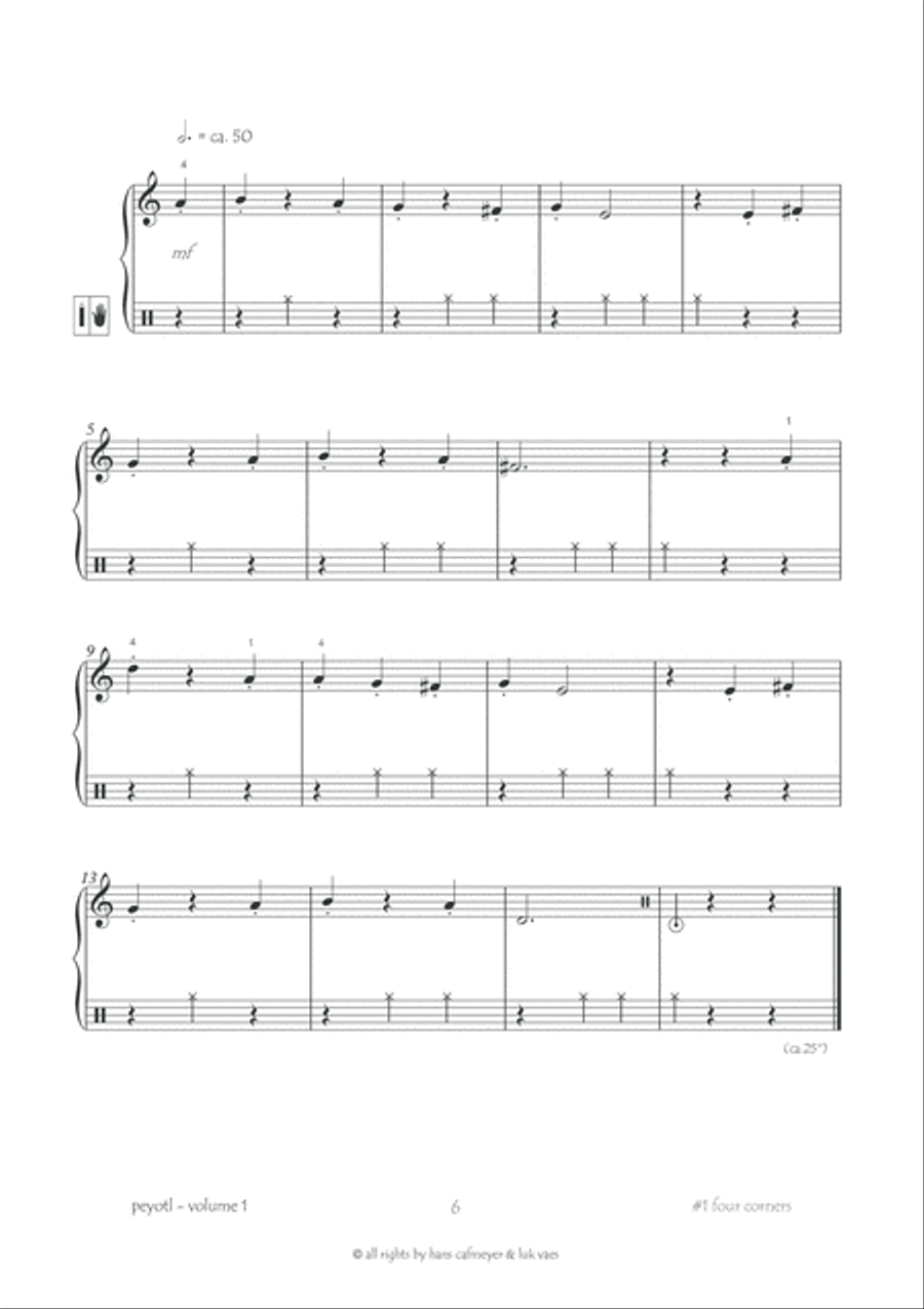 peyotl - volume 1 Piano Solo scores gallery preview page 6