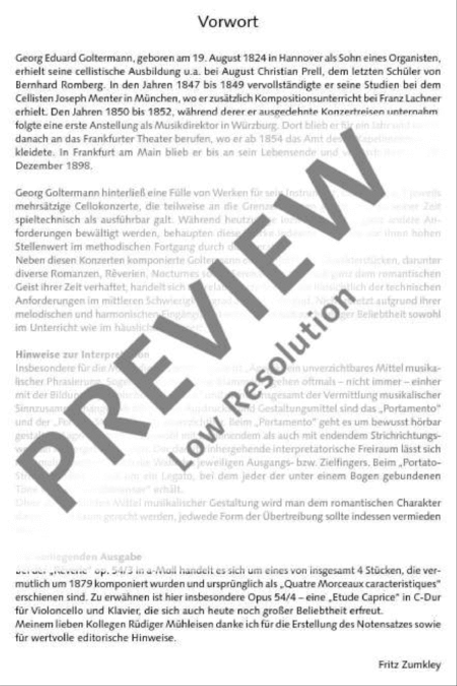 Rêverie A minor Piano Accompaniment scores gallery preview page 3