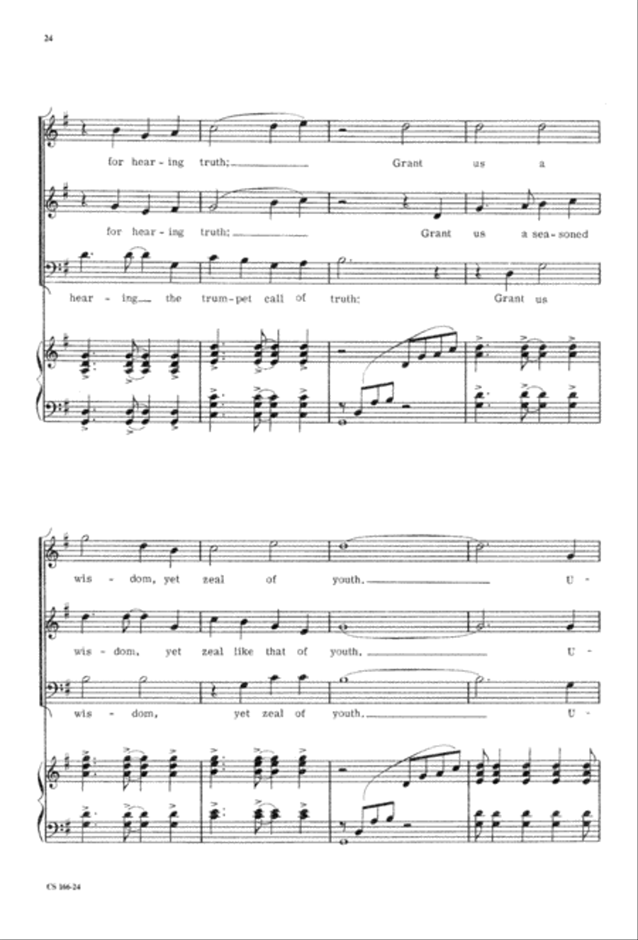 Sacred Anthem Book 3-Part scores gallery preview page 26