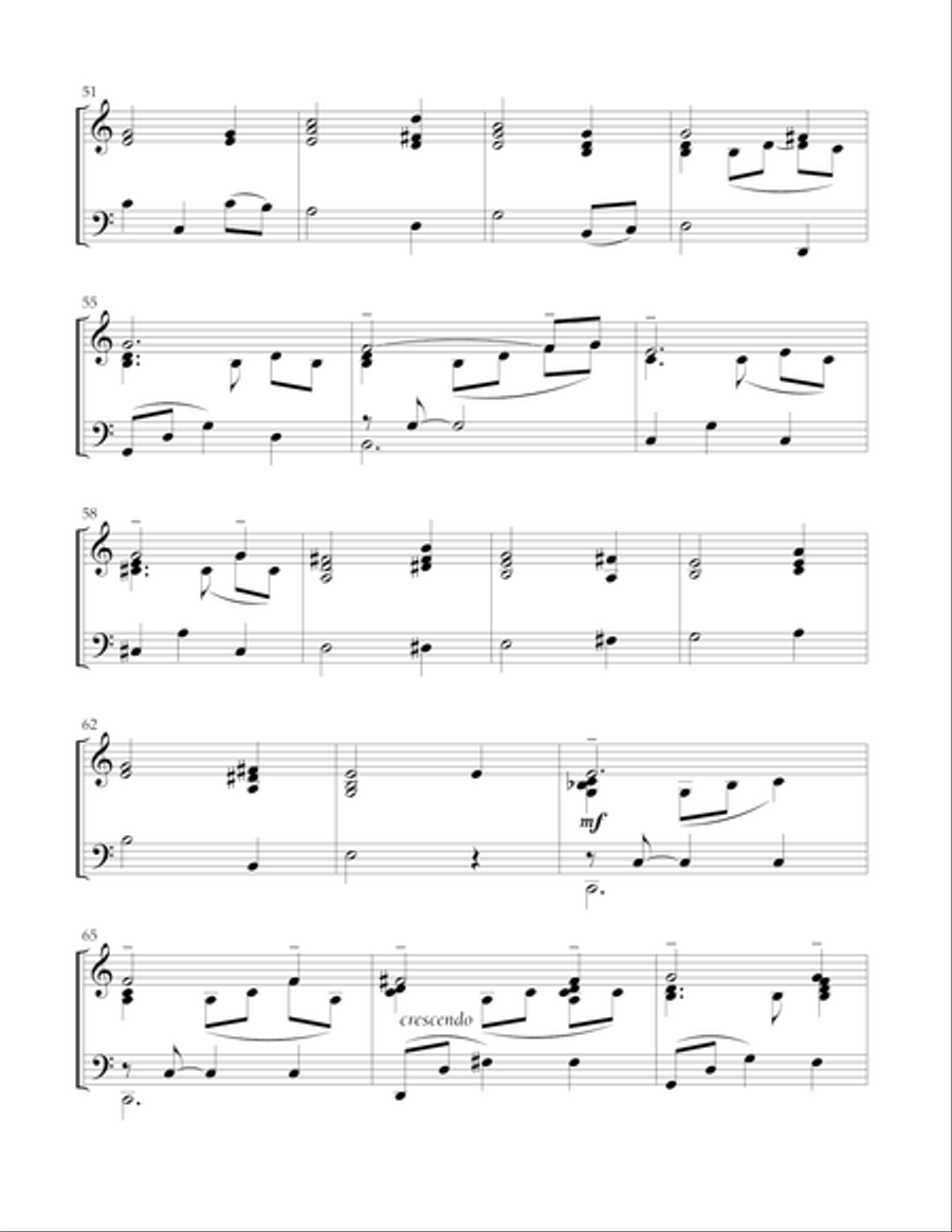 Eternal Father (The Navy Hymn) Piano Solo scores gallery preview page 5