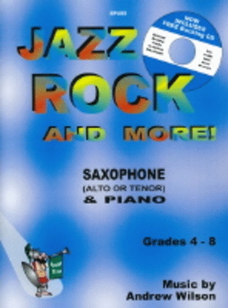 Jazz Rock And More Sax/Pno Book/CD