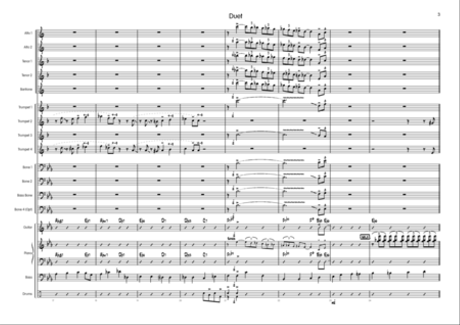 Duet Big Band scores gallery preview page 4