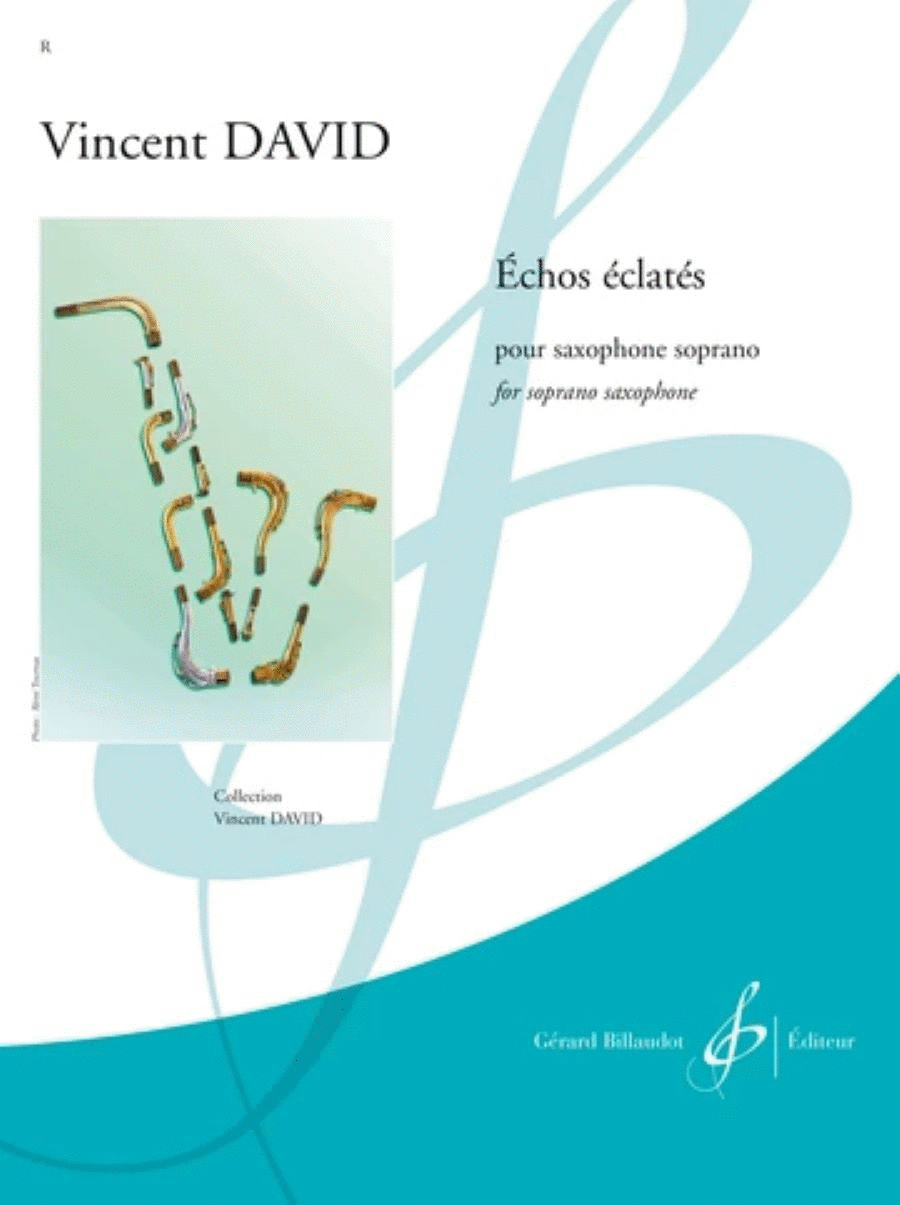 Echos Eclates Soprano Saxophone scores gallery preview page 1