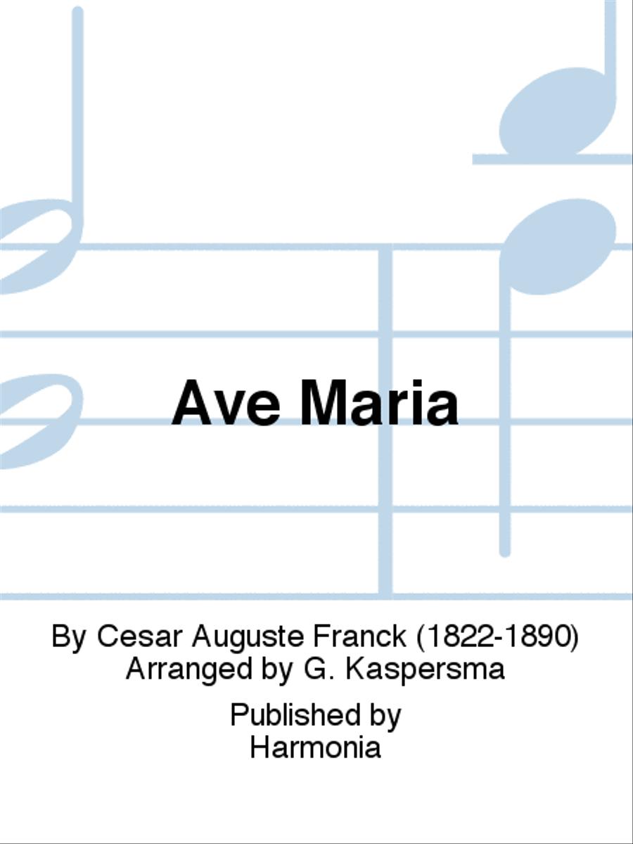 Ave Maria TTBB scores gallery preview page 1