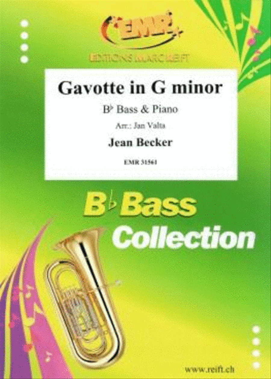 Book cover for Gavotte in G minor