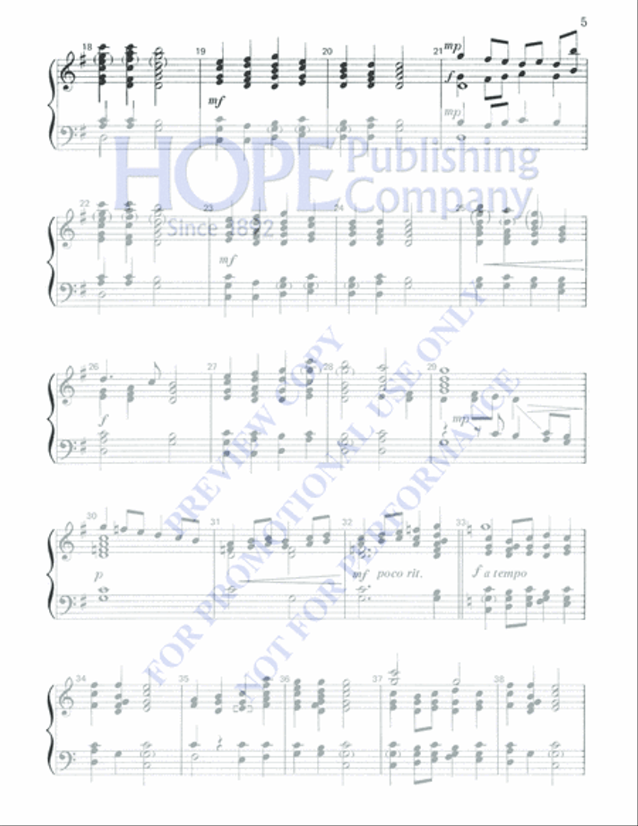 Thanksgiving Bells Thanksgiving Bells 3-Octaves scores gallery preview page 5