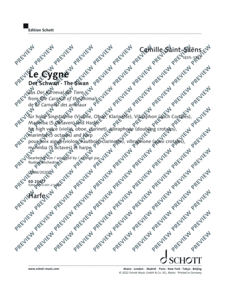 Le Cygne (The swan)